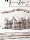 Plaid Pillow Cover