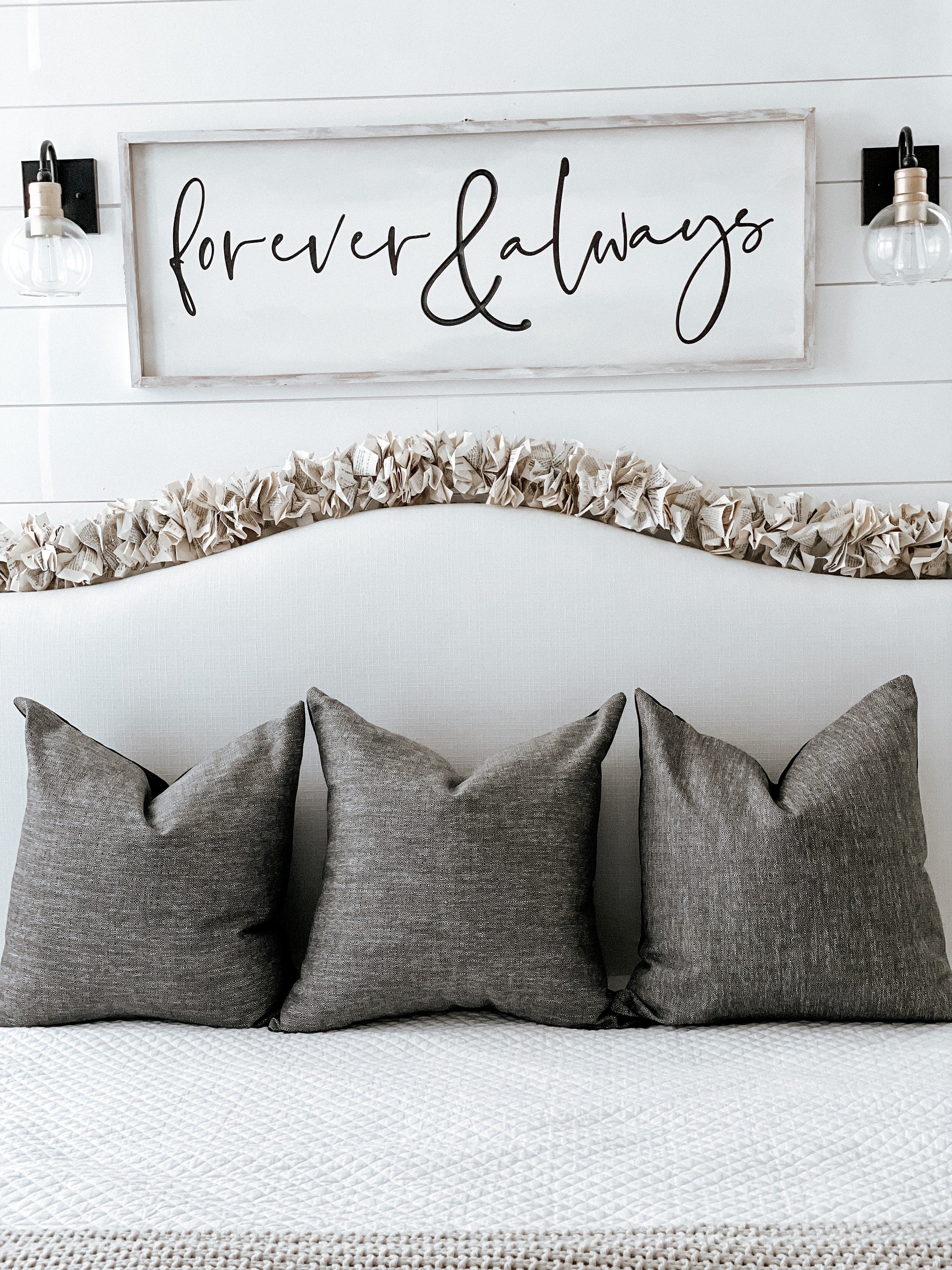 Black Pattern Pillow Cover 24 x 24"