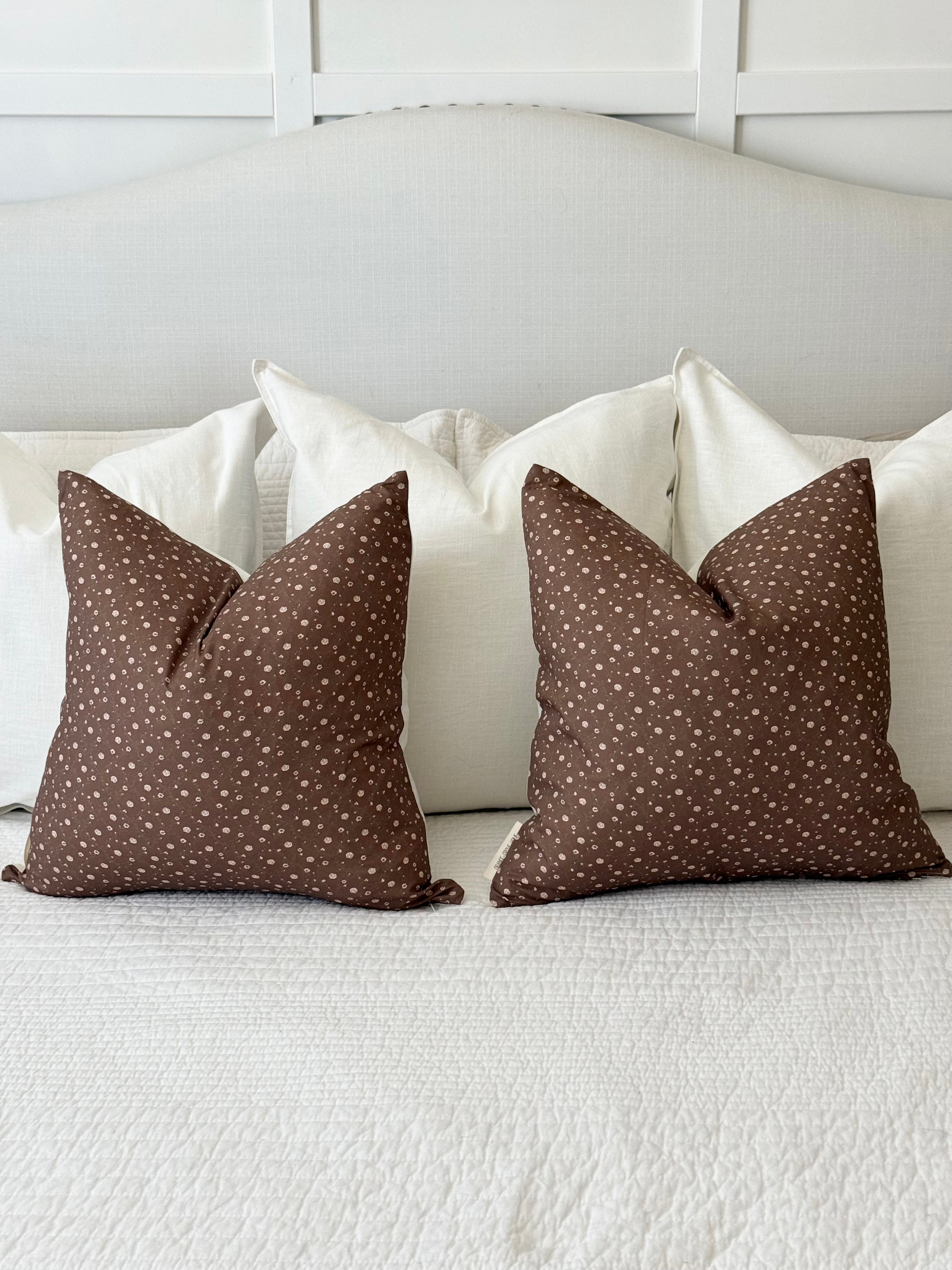 Floral Pillow Cover