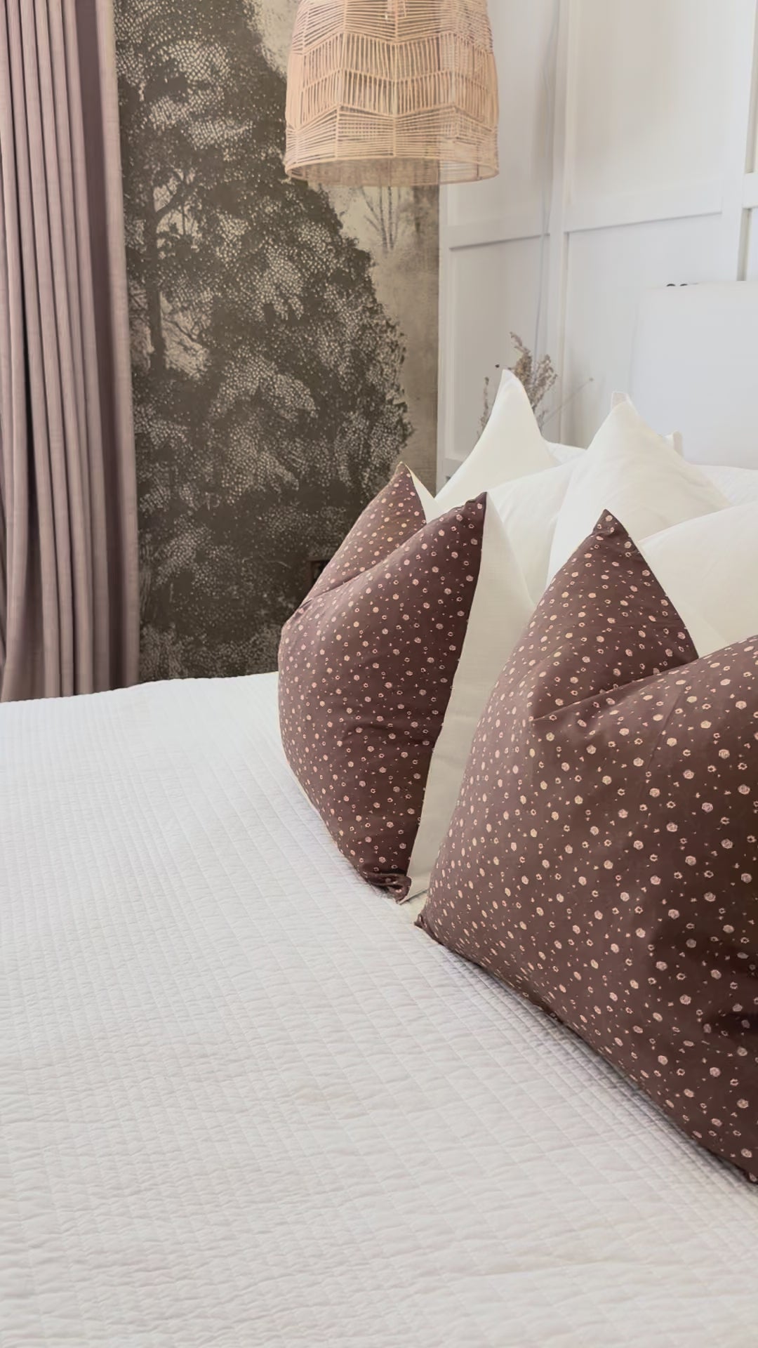 Floral Pillow Cover
